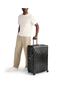 19 Degree Lite | Extended Trip Checked Luggage 76 cm | Titanium