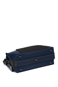 lpha Double Expansion Travel Satchel Navy