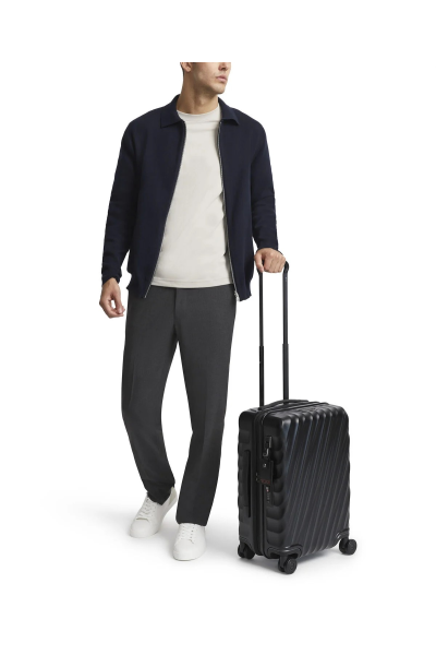 19 Degree International Expandable Carry-On 55 cm | Grey Texture