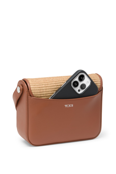 Olas Woven Small Shoulder Bag