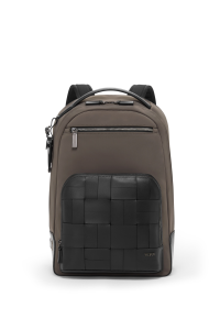 HARRISON Warren Backpack |  Taupe/Black Woven