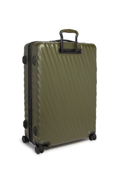 Extended Trip Expandable Checked Luggage 76 cm | Olive Texture