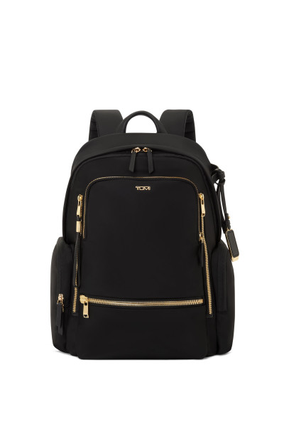 Celina Backpack | Black/Gold