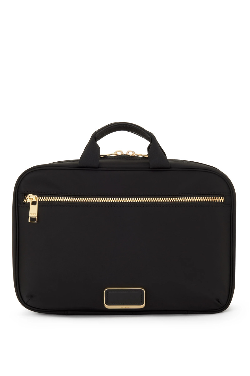 Voyager | Madeline Cosmetic Pouch | Black/Gold Voyager | Madeline Cosmetic Pouch | Black/Gold