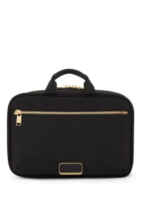 Voyager | Madeline Cosmetic Pouch | Black/Gold