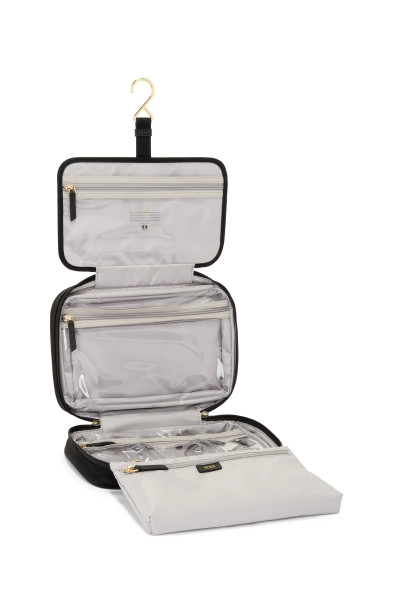 Voyager | Madeline Cosmetic Pouch | Black/Gold