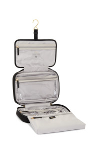 Voyager | Madeline Cosmetic Pouch | Black/Gold