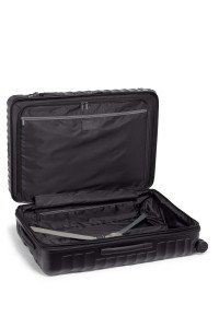 Extended Trip Expandable Checked Luggage 76 cm | Black Texture