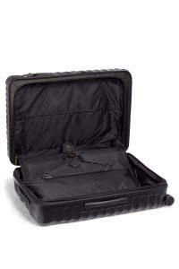 Extended Trip Expandable Checked Luggage 76 cm | Black Texture
