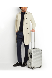 19 Degree Aluminium | International Carry-On 56 cm | Texture Silver